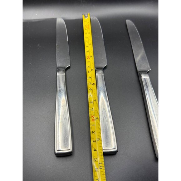 Reed & Barton Benson Pattern Stainless Steel Knives Set Of 3 - Picture 4 of 4